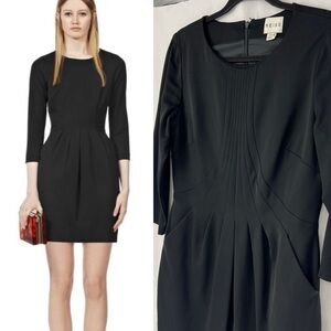 Reiss Classic Black Ambrose Dress w/pockets